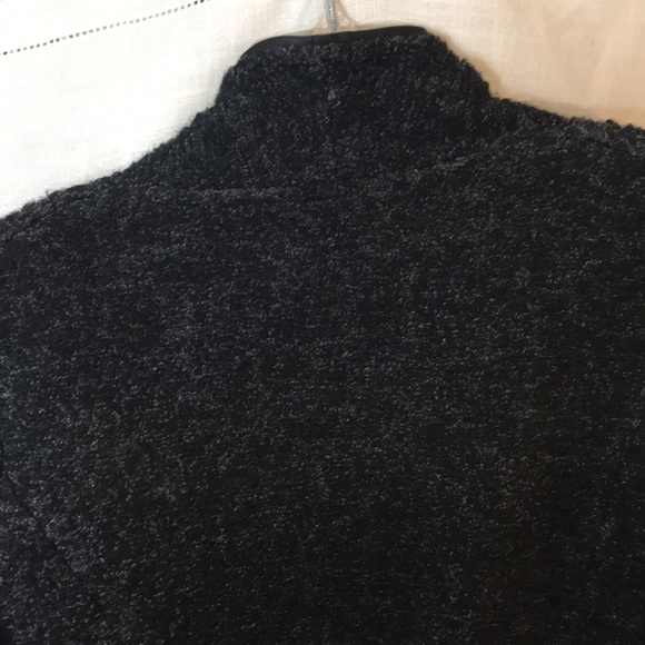 Club Monaco Wool Blend Asymmetrical Boucle Open Jacket - Picture 10 of 12